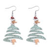 oly-16e95955b992af1da5de2ee0a7c2c304 Wholesale Christmas dog Christmas tree pendant earrings