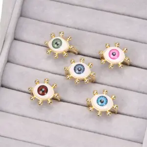 Wholesale Copper Geometric Rings