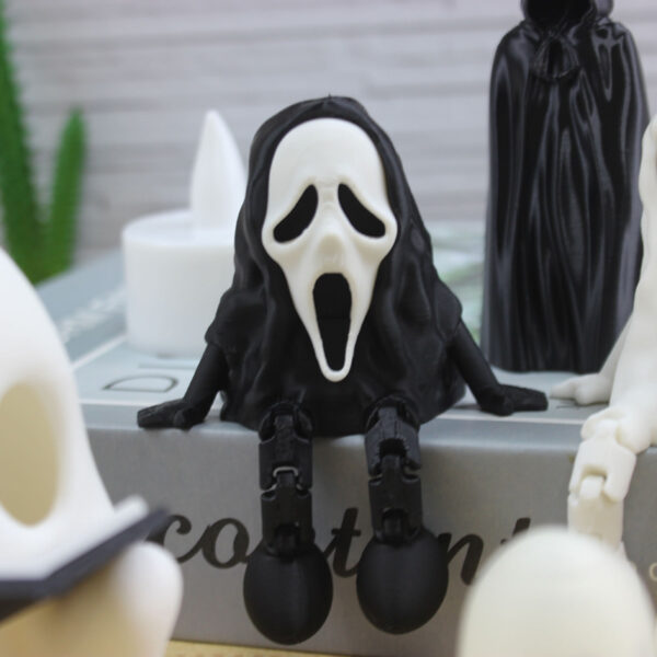 Wholesale Halloween Home Decoration Ornaments Choir Ghost Toy Pumpkin Man Faceless Cape Men Mini Scene Model