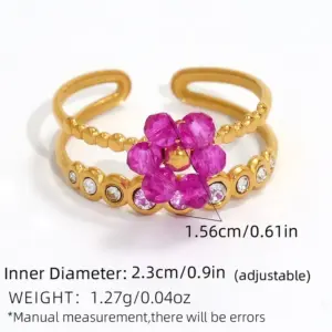 Rose Red / adjustable / 1 Piece