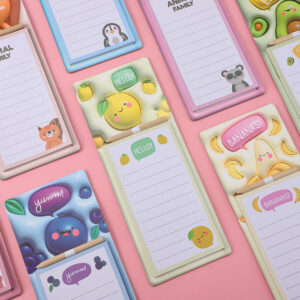 Wholesale Cartoon Cute Message Refrigerator Magnet Magnetic Easy-To-Tear