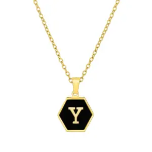 Black Y (Including Chain)