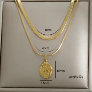 Double Mermaid / Gold