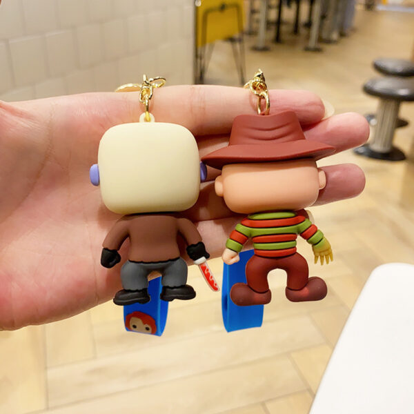 oly-17182640b86ba55e8ecbb49ad37739ed Wholesale Anime Ghost Street Doll Keychain Doll Backpack Pendant Buckle Keychain Small Gift Wholesale Pendant
