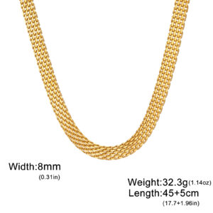 Gold 8mm