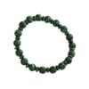 Wholesale New Green Peacock Beaded Bracelet Cross-Border Hot Selling Punk Style Men's Round Bead Beaded Bracelet Street Stall Batch Goods