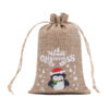 Wholesale Christmas gift bag suit drawstring bag party