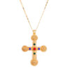 Wholesale Colored Diamond Cross Pendant