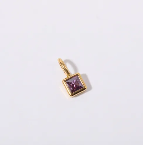 Wholesale 304 Stainless Steel Geometric PVD Coated Zircon 18K Real Gold Plated Simple Style Classic Style Waterproof Non Tarnish Plating Inlay