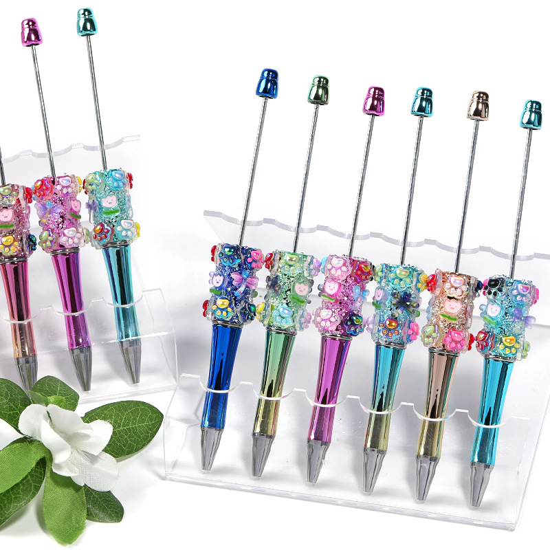 Wholesale Cartoon Cat Claw Gestapia Sugar Pen agoy Tulip Beadable Pen