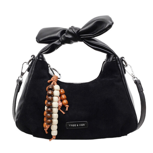 Wholesale Vintage-style suede bag, shoulder bag, underarm bag, crossbody bag