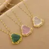 Wholesale Water Plating Vacuum Plating 18K Gold Plated 18K Gold Portrait 201 Stainless Steel Classical 201 Stainless Steel Pendant Necklace