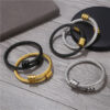 Wholesale sply jewelry trend retro personality stainless steel winding geometric bracelet bracelet aessories wholesale men