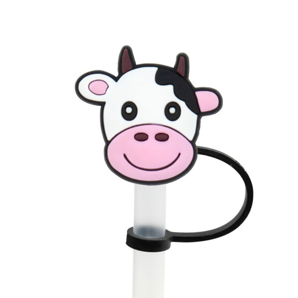 oly-177bbfc67f16ddd70b3ce194313e98ae Wholesale animal straw cap straw cover silicone dust plug straw