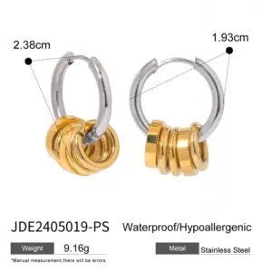 Gold and / Steel Color