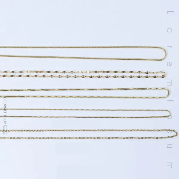 Wholesale Titanium Steel Simple Style Plating Solid Color Necklace