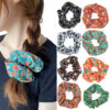 Wholesale Wind sausage circle Christmas suit gift Hair Scrunchies