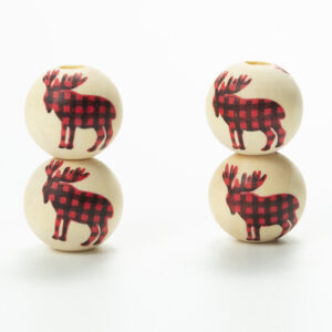 Red Black Plaid Elk / 16MM