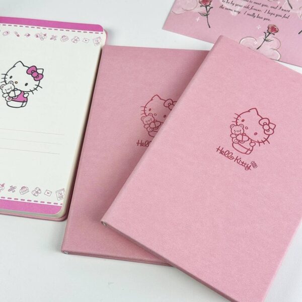 oly-17a97a73d2905b53382405290e86e962 Wholesale Ins Style Pink Kitty Cat Notebook Japanese Department High-value Girl's Heart Student Diary Notebook