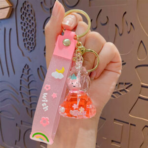 Unicorn oil pendant-pink