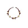 Wholesale Little Star Color Flower Hand-woven Bracelet 2024 New Style White New Chinese Style National Style Simple Elegant Bracelet