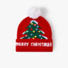 Wholesale Foreign Trade Cross-Border Hot-Selling Led Christmas Hats, Luminous Christmas Decoration Woolen Hats, Lanterns, Party Knitted Hats