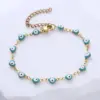 Classic Style Devil'S Eye Heart Shape 304 Stainless Steel 18K Gold Plated No Inlaid Stainless Steel Bracelets In Bulk