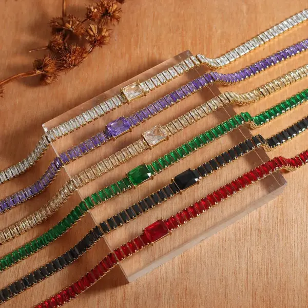 oly-17debb633f86f96d4bc01a02bba06724 Wholesale PVD Coated Real Gold Plated Solid Color Titanium Steel Fashion Waterproof Non Tarnish Bracelets Necklace