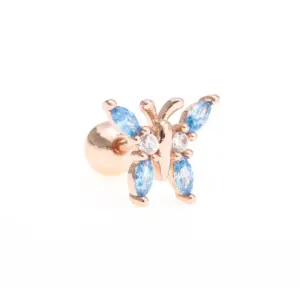 Egd0199 Large Blue / Rose Gold