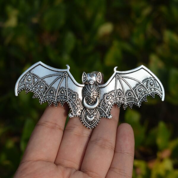 Wholesale Halloween alloy vampire bat hairpin ladies party hair decoration accessories