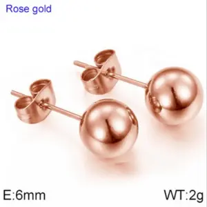 6mm Rose Gold KE101797-Z