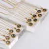 Wholesale Jewelry Fashion Letter 304 Stainless Steel No Inlaid 18K Gold Plated Plating Stainless Steel Necklaces
