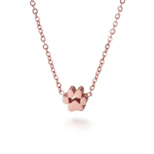 Rose Gold Necklace Kn88327-K