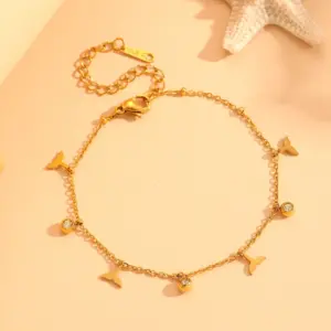 Fishtail Bracelet with Diamond