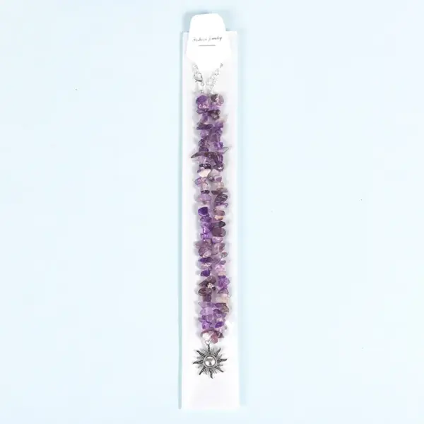 Wholesale Fashion Geometric Crystal Beaded Necklace