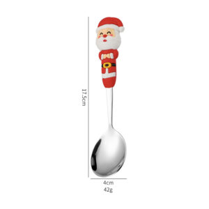 Santa spoon [silver]