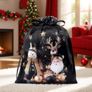 Satin christmas candy bag-5;20*25cm (single bag size)