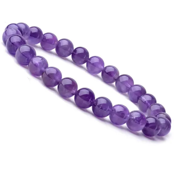Wholesale Ethnic Style Solid Color Natural Stone Agate Beaded Bracelets