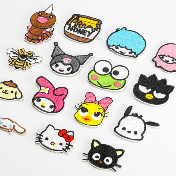 Wholesale DIY patchs Mini small cloth stickers cartoon Puppy OLY Exclusive
