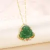 Wholesale Water Plating Vacuum Plating 18K Gold Plated 18K Gold Portrait 201 Stainless Steel Classical 201 Stainless Steel Pendant Necklace