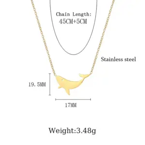 Gold Necklace (Chain Length 45 + 5cm)