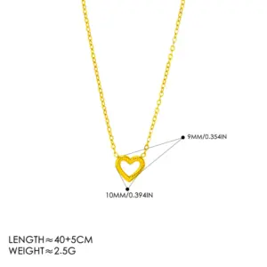 Pattern Love Necklace