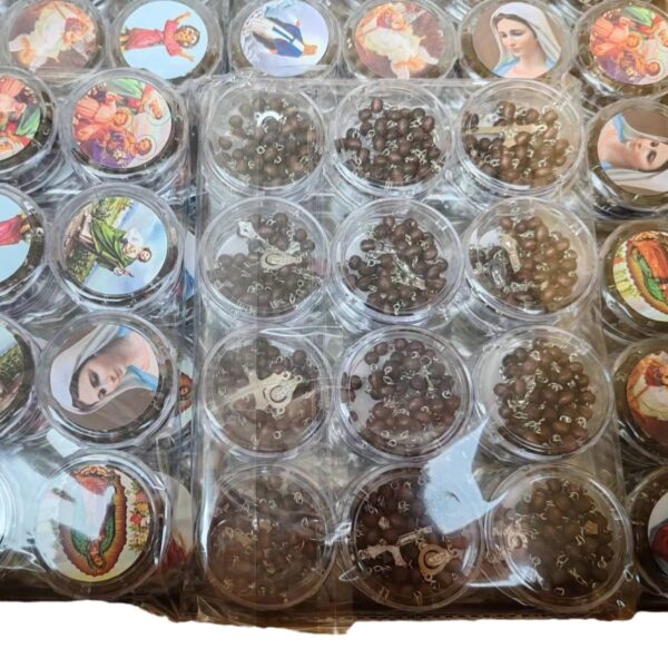 Wholesale Octagonal Box Perfume Beads Rosary Necklace