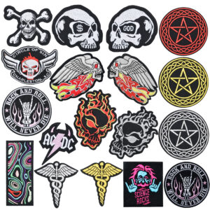 oly-1859de8644725c650a62d53281b49be7 Wholesale Ghost head skull patch