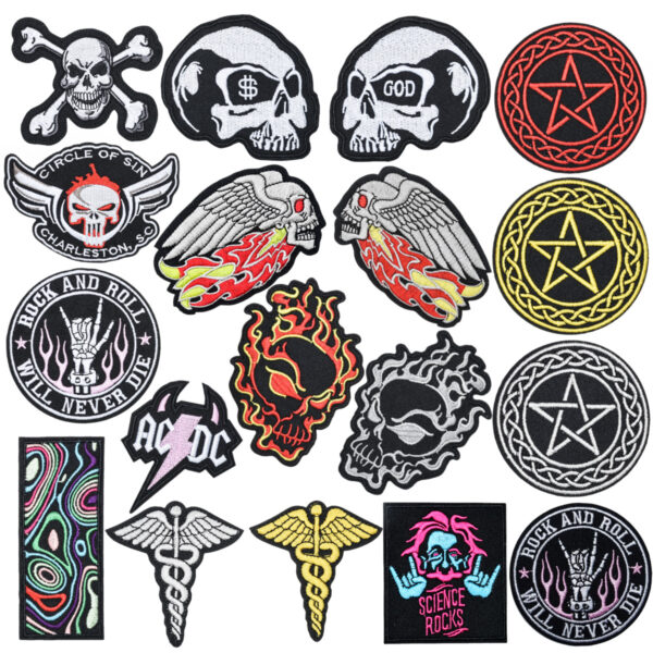 oly-1859de8644725c650a62d53281b49be7 Wholesale Ghost head skull patch