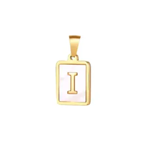 Gold / Letter I without Chain
