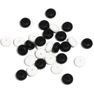 Black and white mixed color / 8x14mm