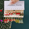 oly-186fba1cea5bcaf57b86fe99bb1eac75 Wholesale Alloy Snowman Gift Earrings