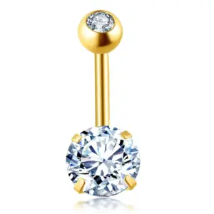 Gold Double Zircon One