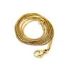 Wholesale Jewelry Simple Style Geometric 304 Stainless Steel 18K Gold Plated Plating Chain Stainless Steel Necklaces